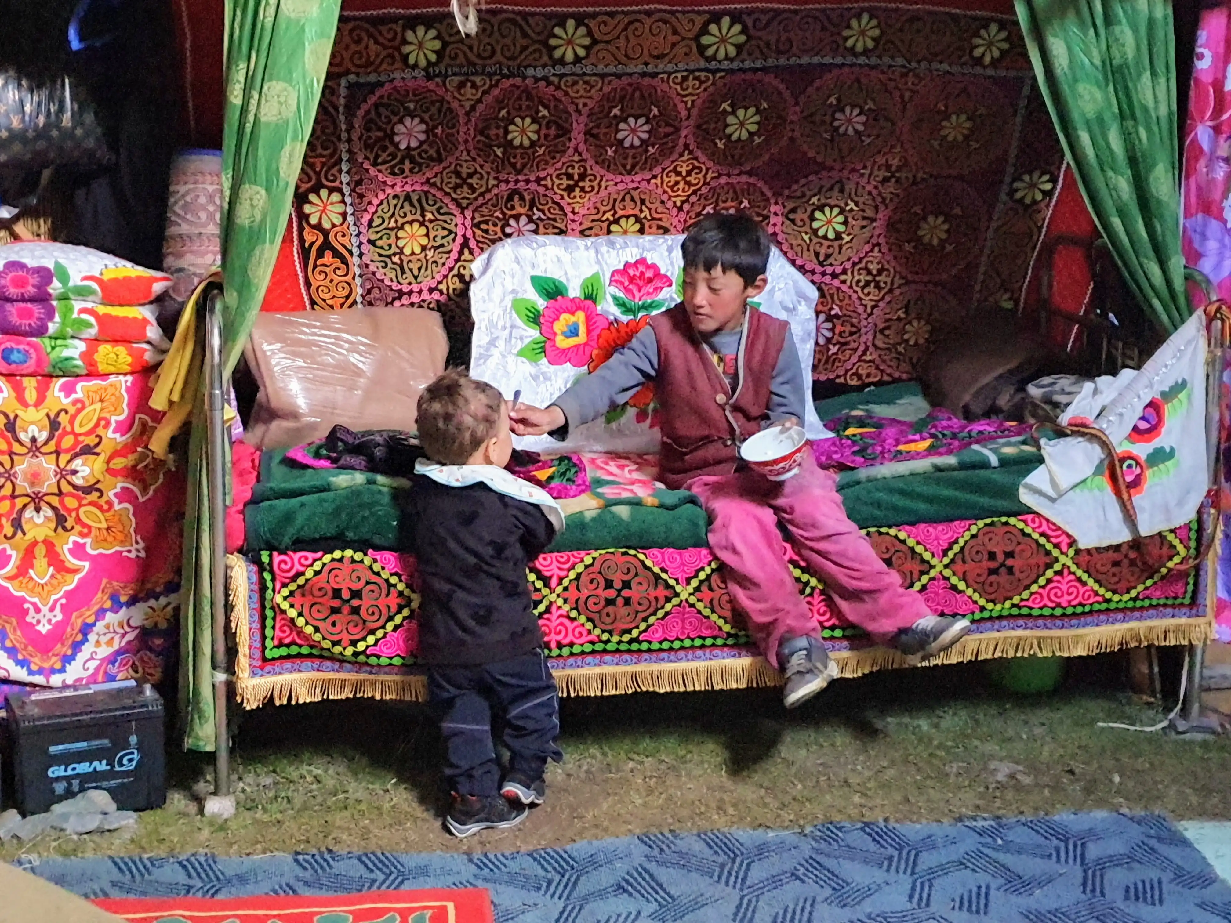 Mongolia with children