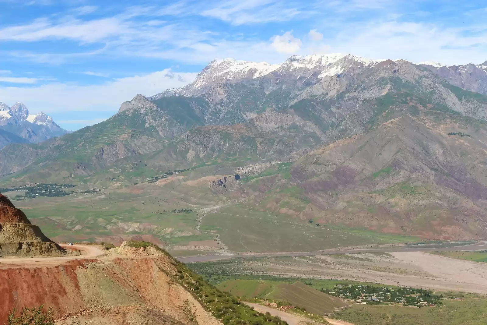 spring in tajikistan