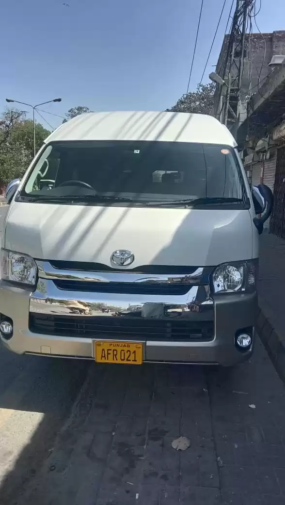 Driver With Toyota Hiace Grand Cabin
