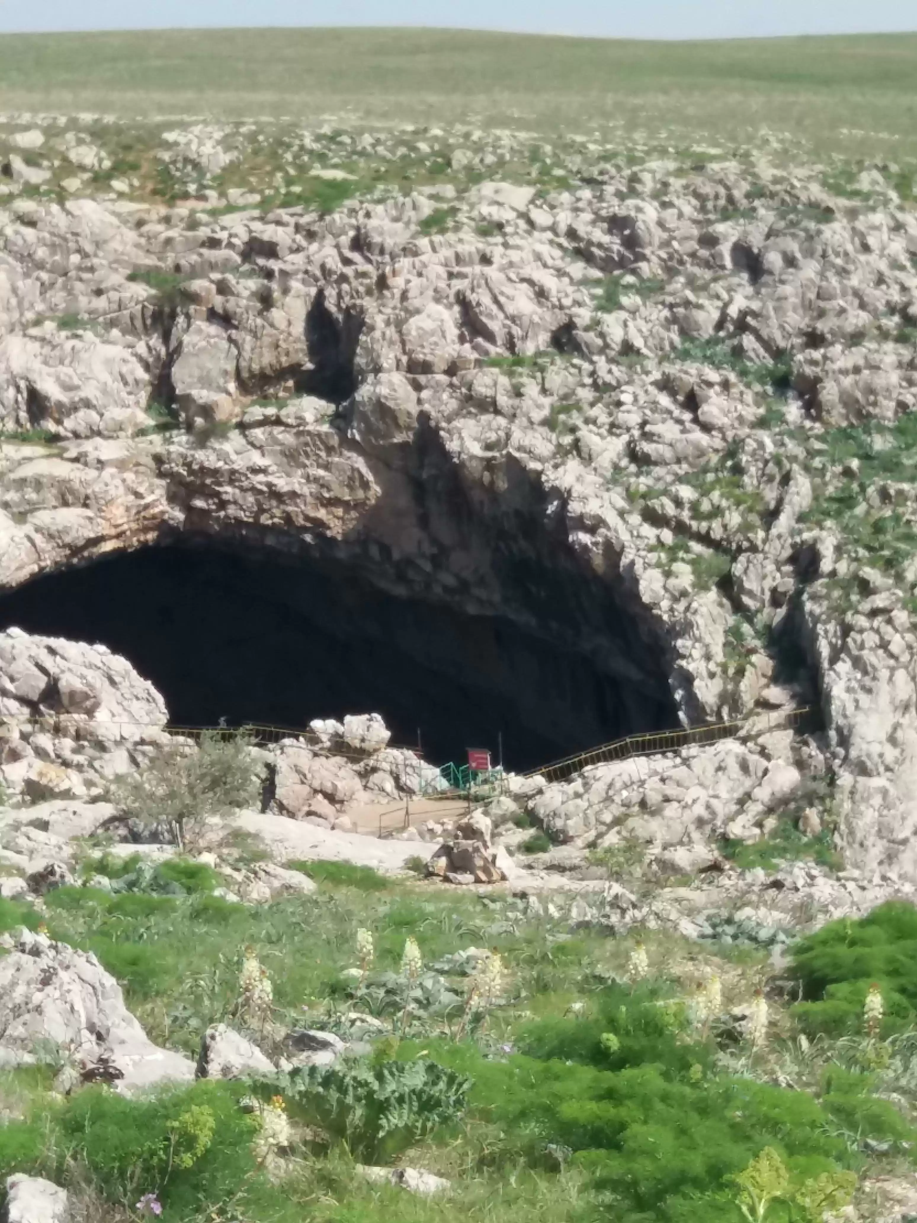 Giant Natural Holy Cave In The Mountains Akmeshit