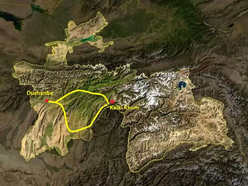Weekend Tour To Pamir Mountains From Dushanbe