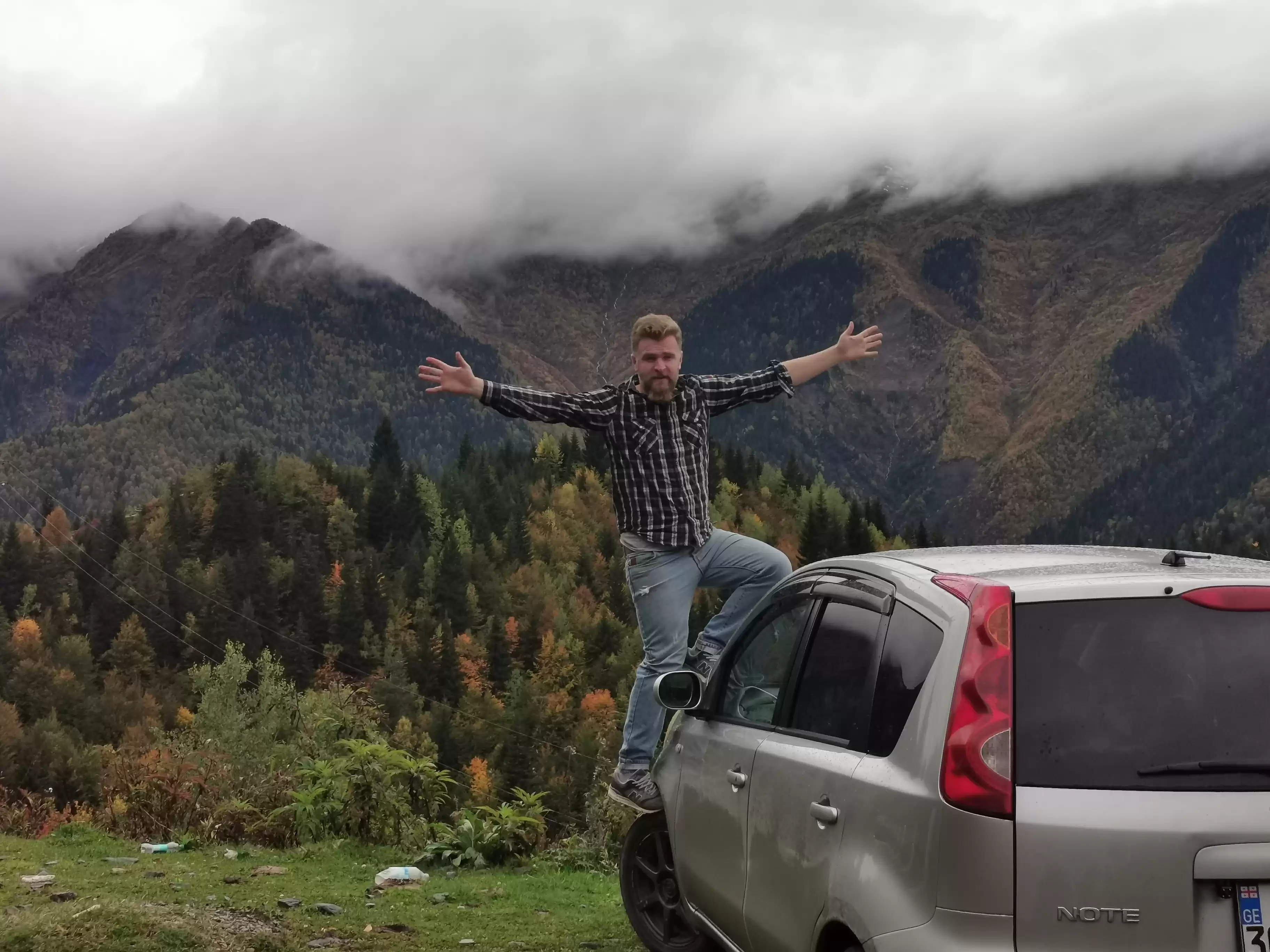 Car  With Driver-Guide Around Georgia