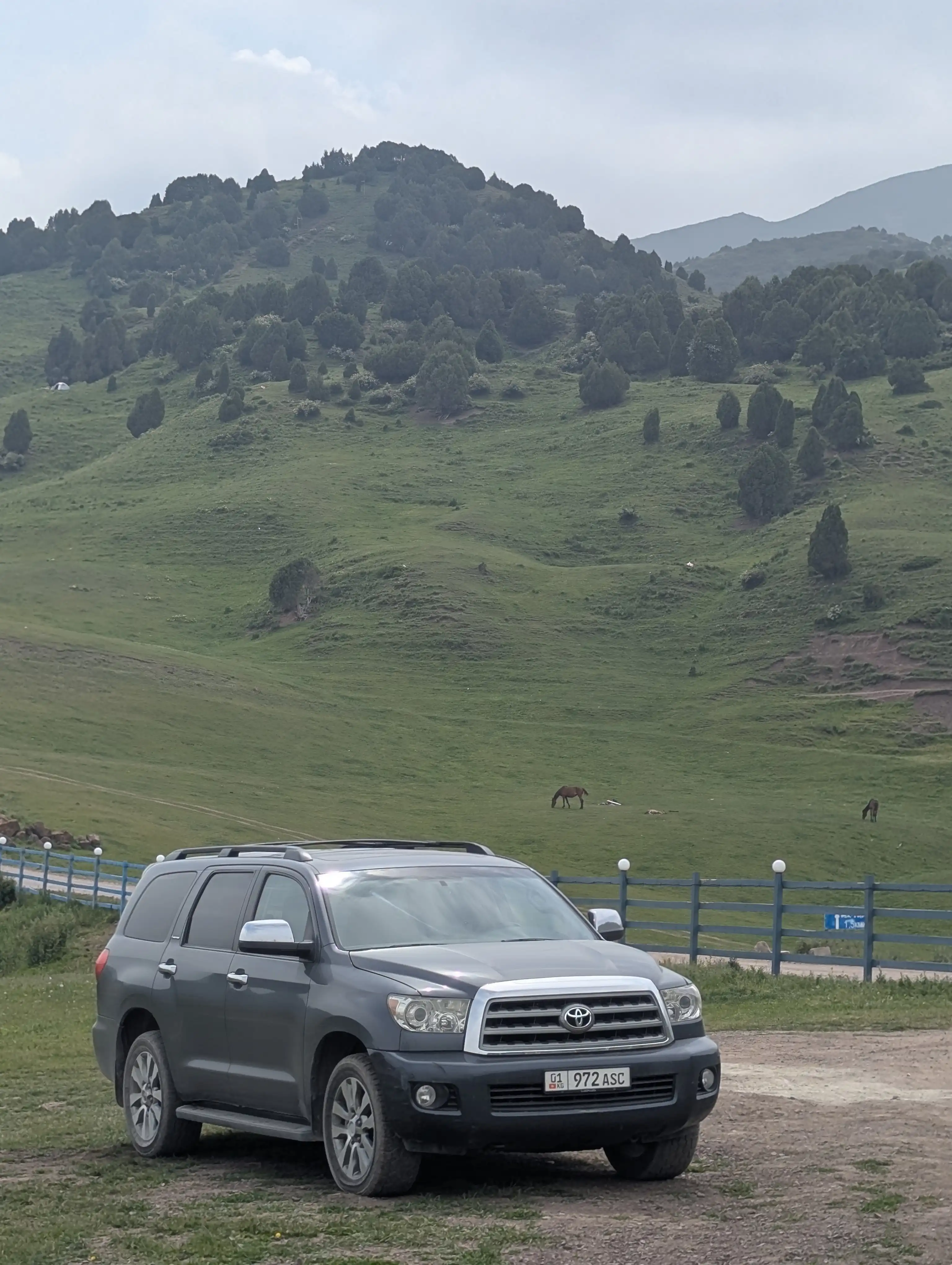 Car With Driver In Kyrgyzstan