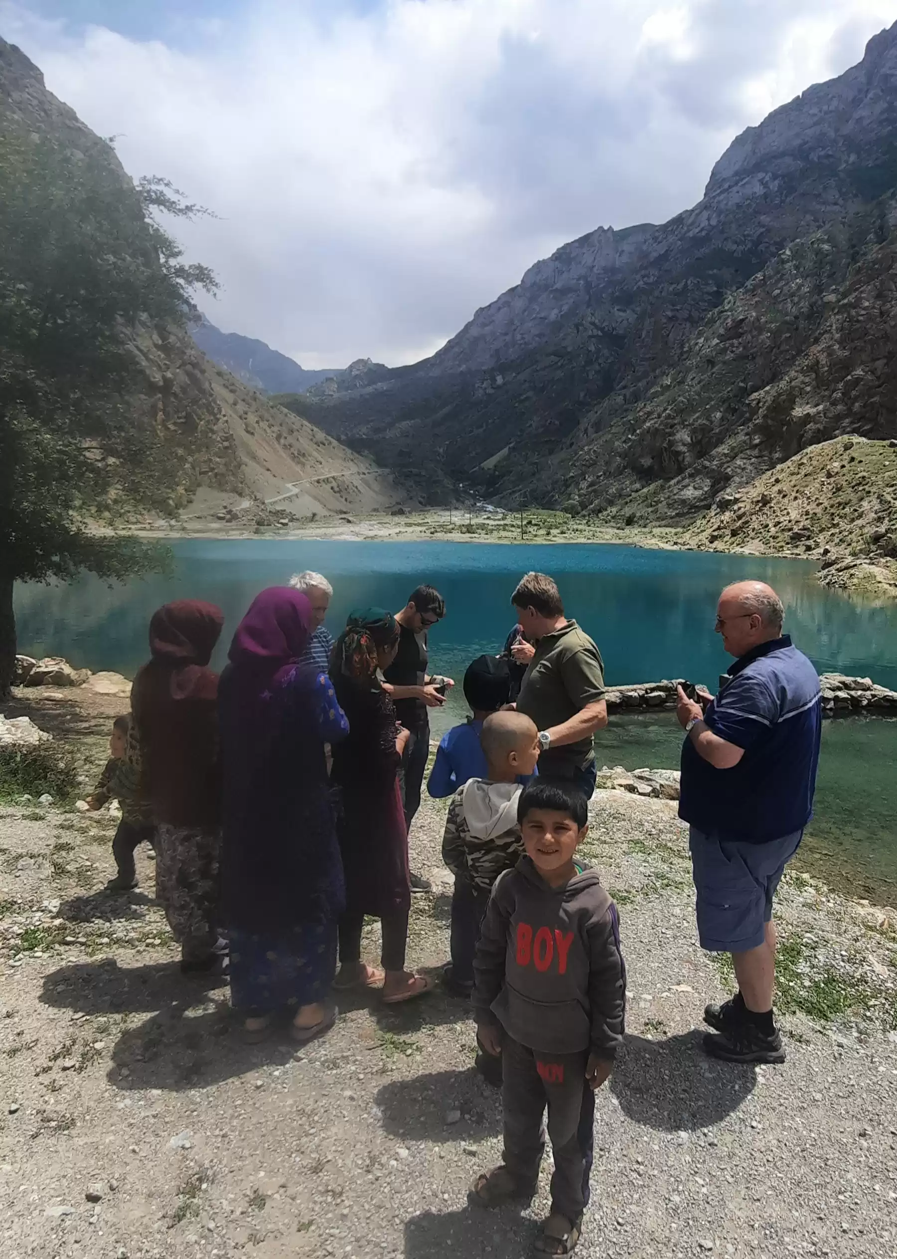 Lakes Of Fann Mountains