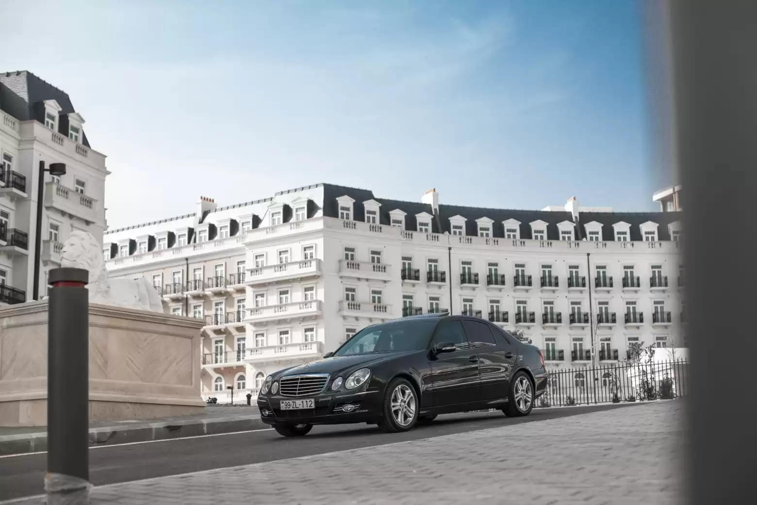 Driver With Car In Baku Azerbaijan