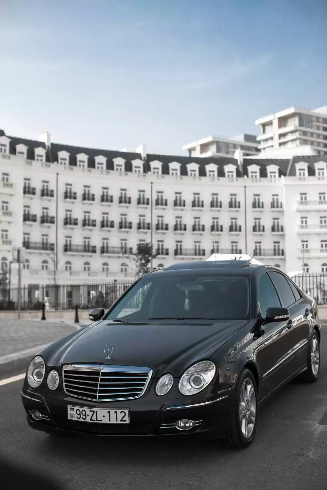 Driver With Car In Baku Azerbaijan