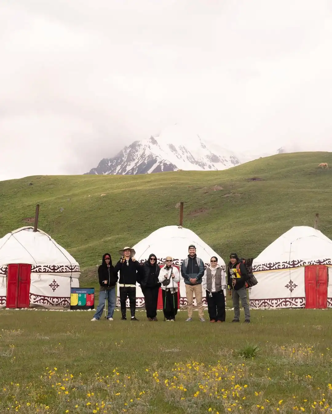 English Speaking Driver With Rooftop Offroad Car