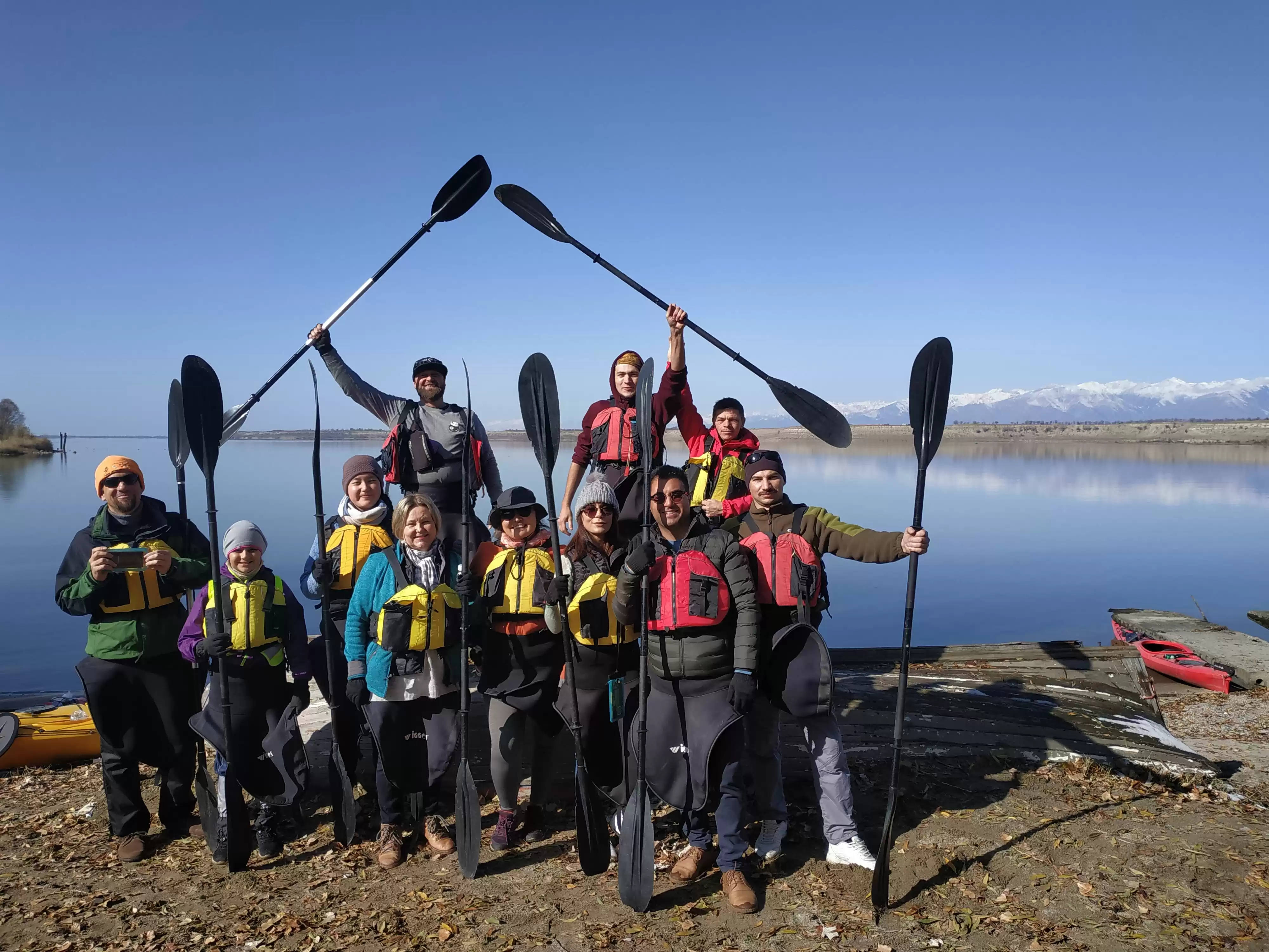 Kayaking On Issyk-kul Lake