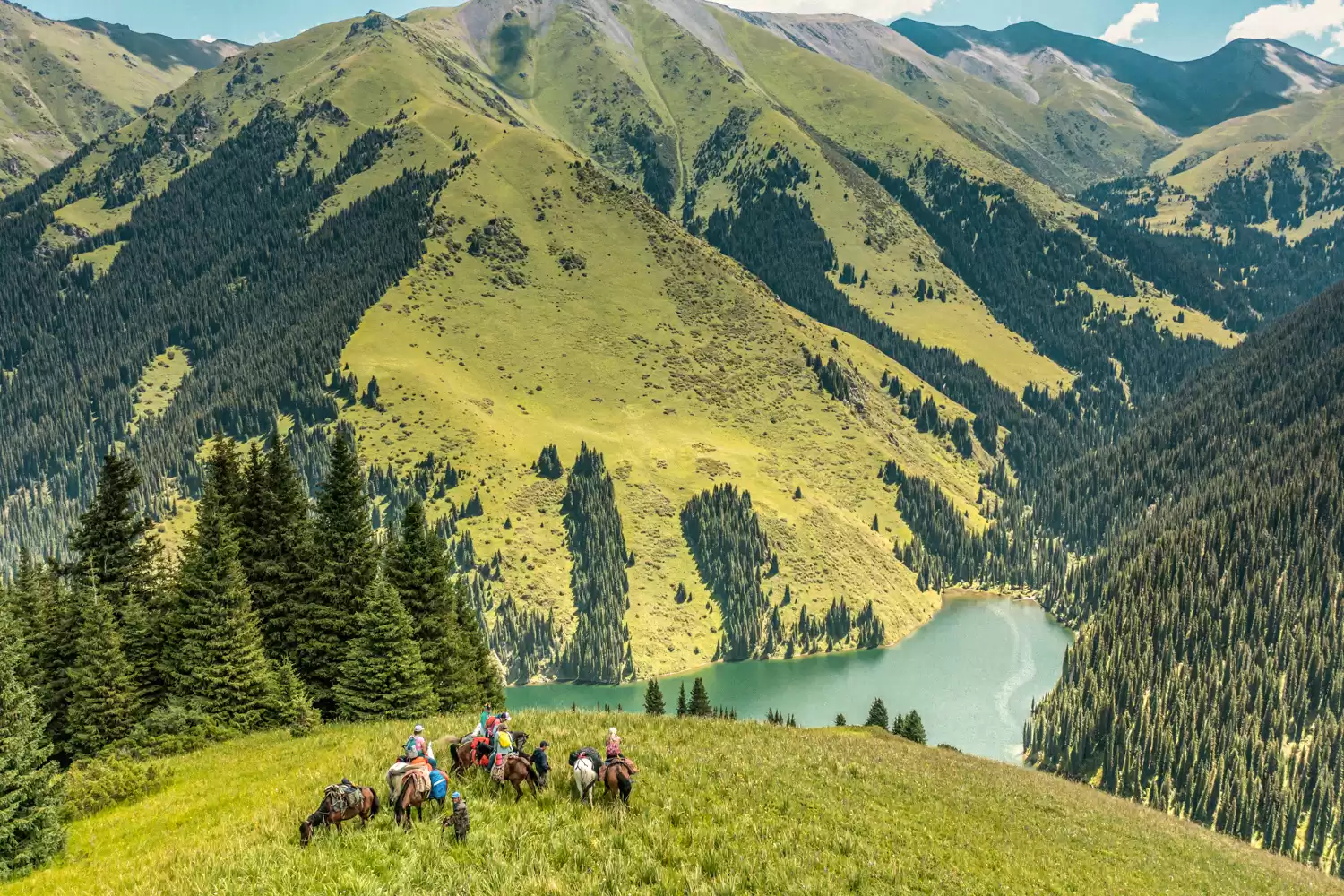 Kolsay Lakes National Park Horseback Riding & Hiking
