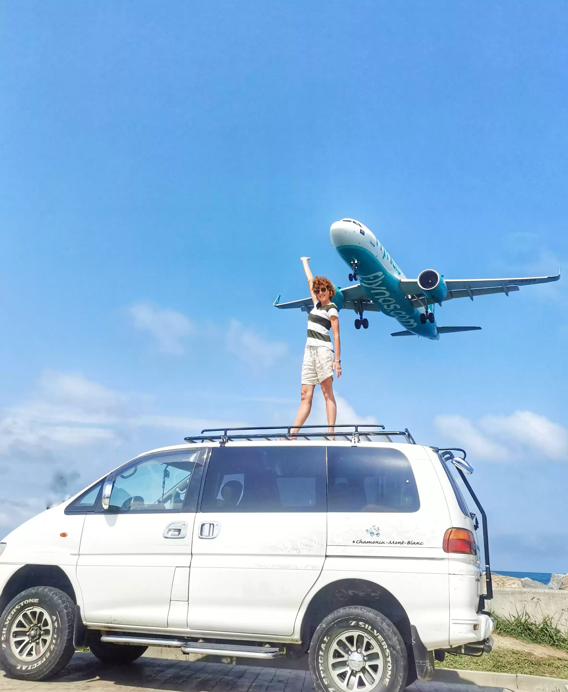 Driver In Tbilisi With Mitsubishi Delica Van