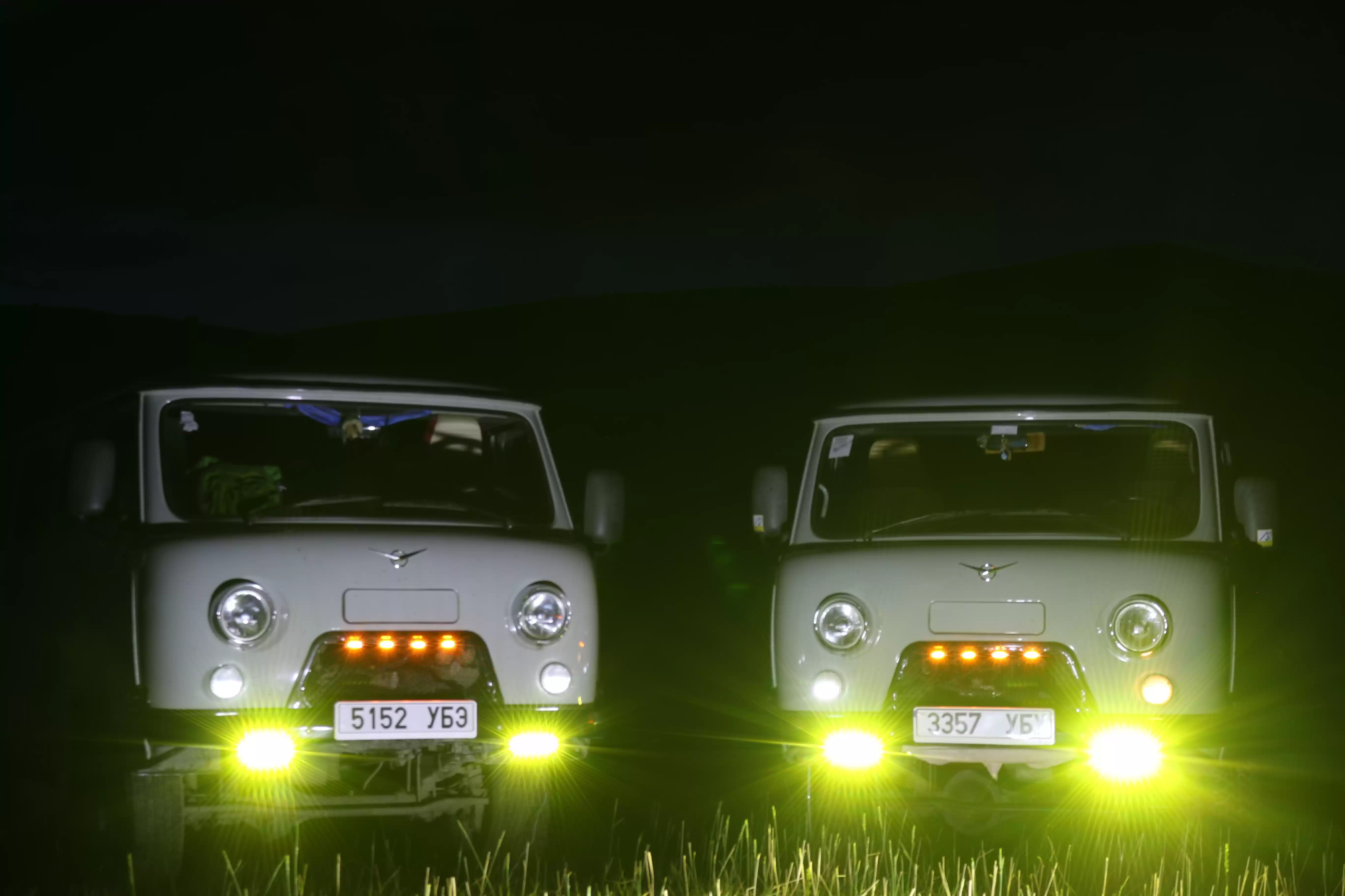 Driver With Russian Van In Mongolia - English Speaking