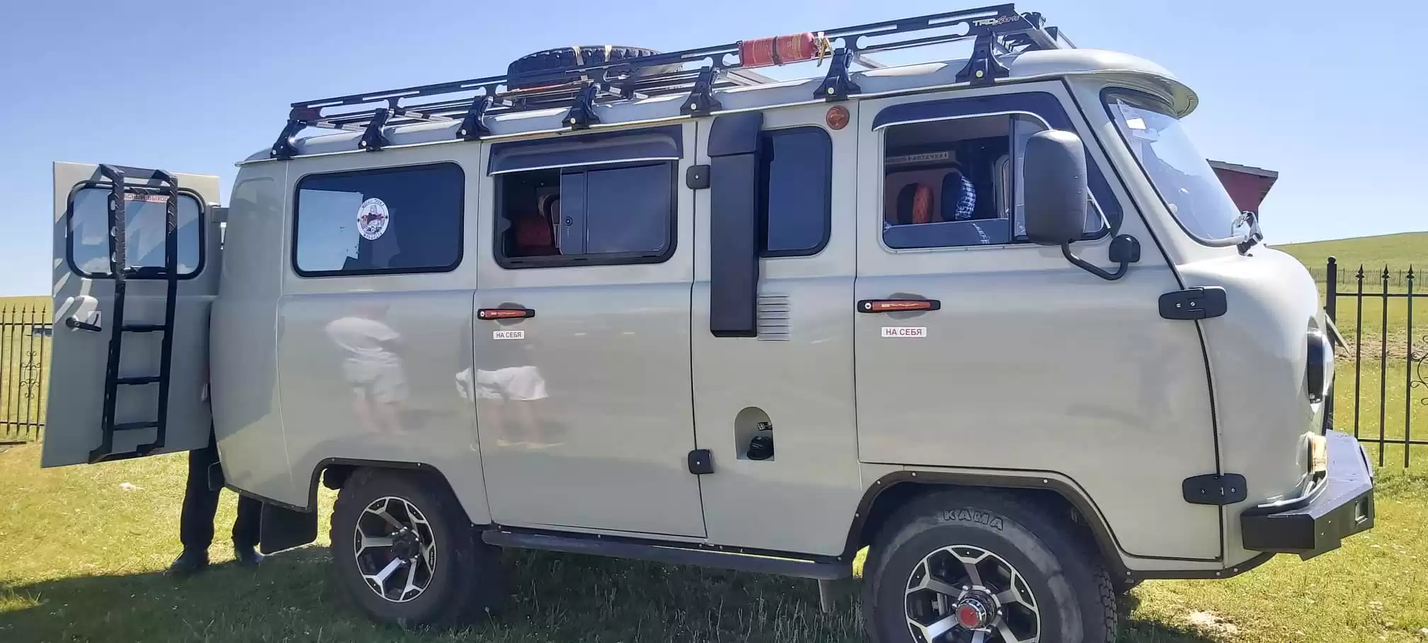 Russian Van Uaz Driver Batmunkh - Mongolia