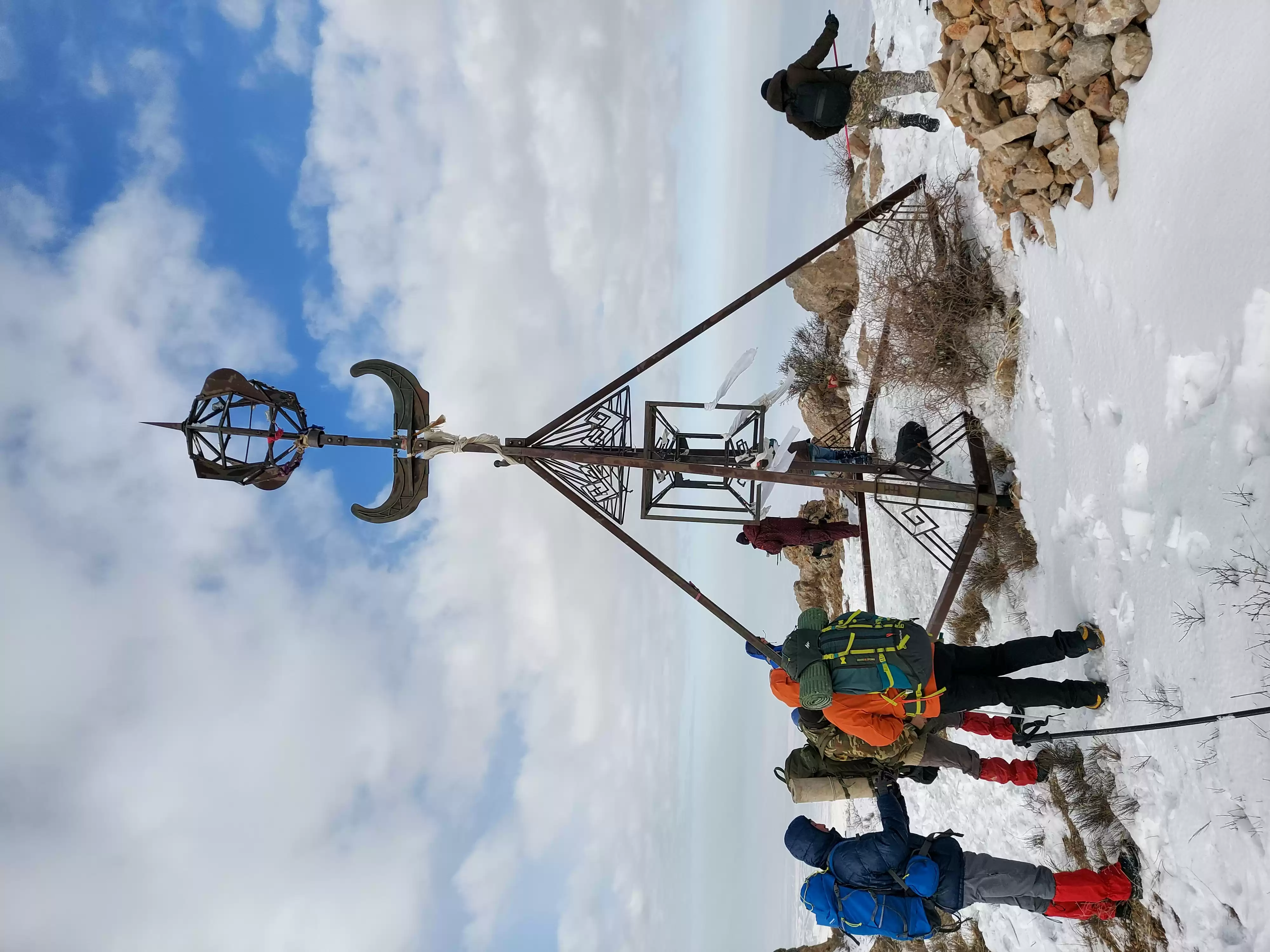 Trekking Outside Of Shymkent