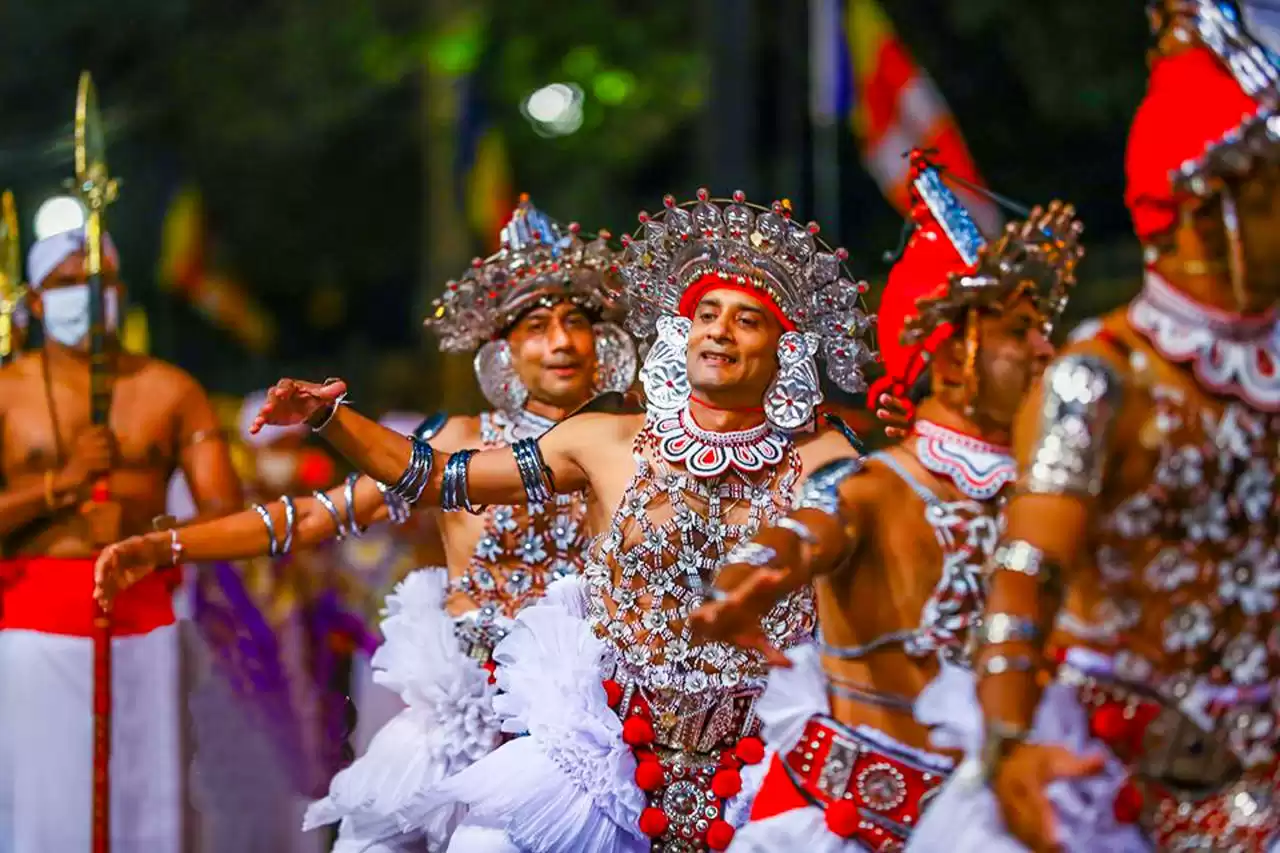 Viewing Of Kandy Esala Perehara From Colombo