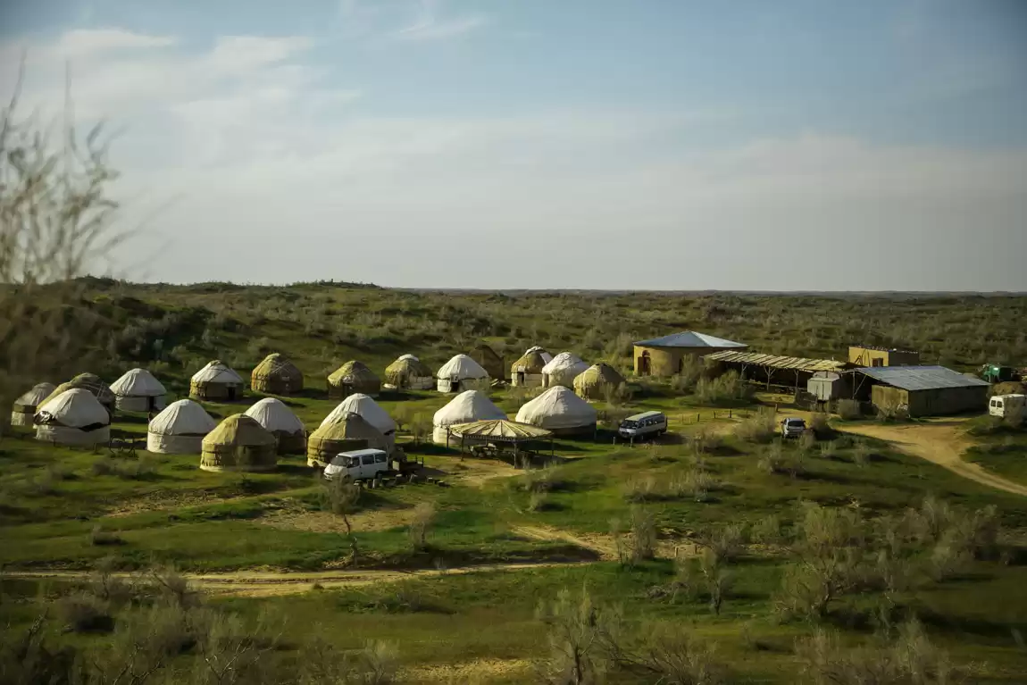 A Night Yurt Stay In Yangikazgan